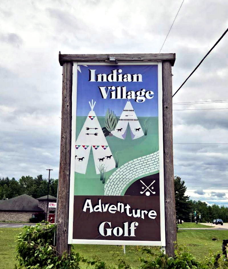 Indian Village Mini Golf - Street View (newer photo)